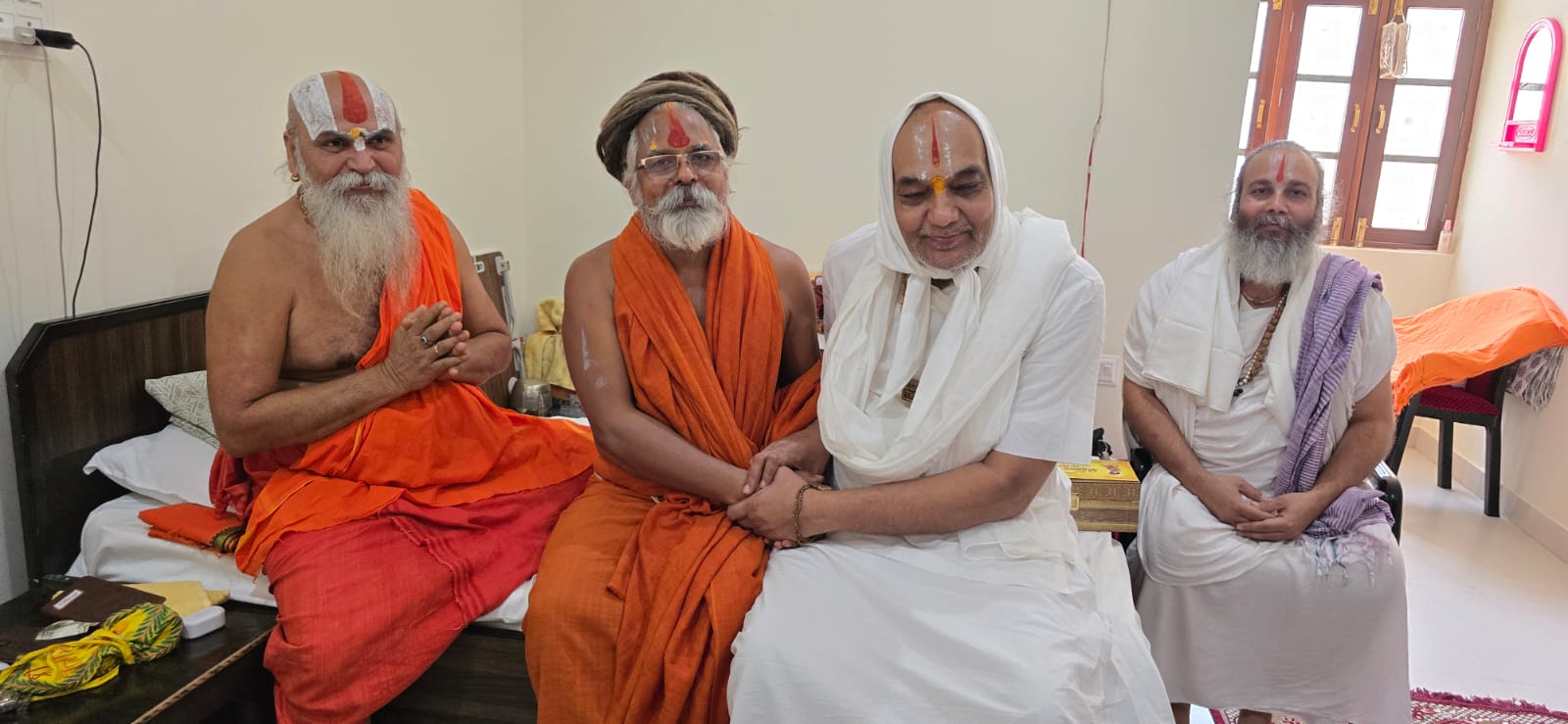 With the Saints of Ayodhya